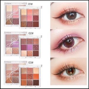 NUDE Shining Matte Eyeshadow Palette Waterproof!